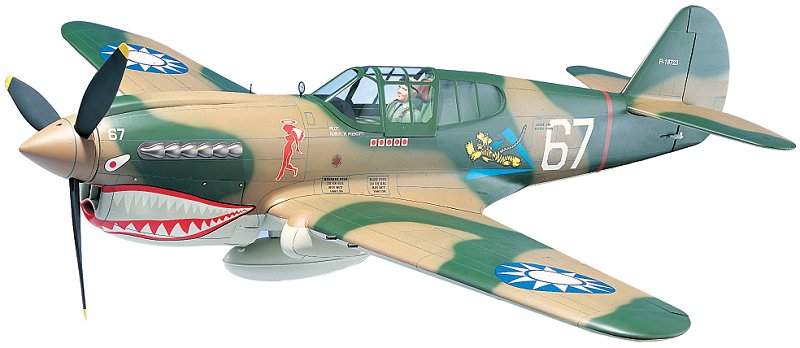Top Flite P-40E Warhawk Gold Edition 61-91 Kit